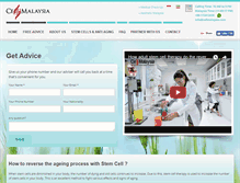 Tablet Screenshot of cellmalaysia.com